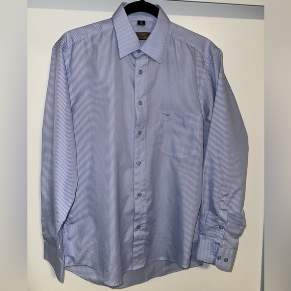 Giorgio Armani Men's Cotton Dress Shirt - Picture 2 of 3